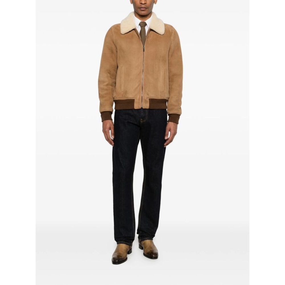 Saint Laurent Brown Jackets - Bomber Jackets Men - Picture 5 of 5